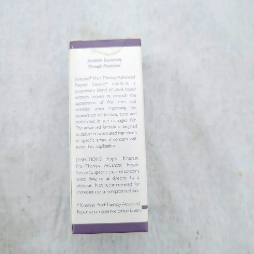 Kinerase Pro Therapy Advanced Repair Serum 0.5 oz. Hypoallergenic All Skin